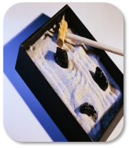 Image of zen sand tray